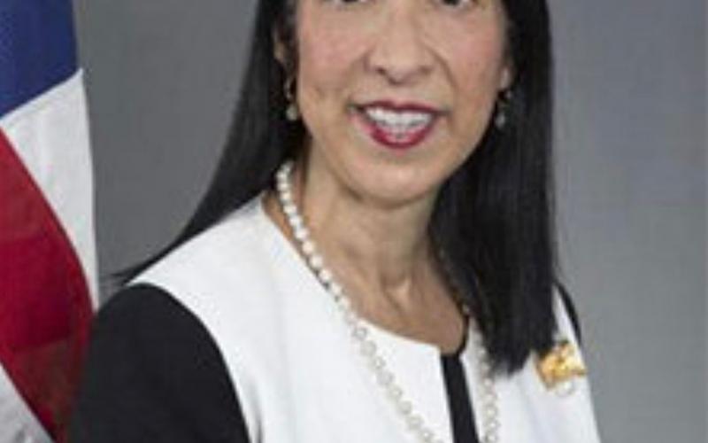 Michel  SISON, Ambassadrice USA en Haïti 