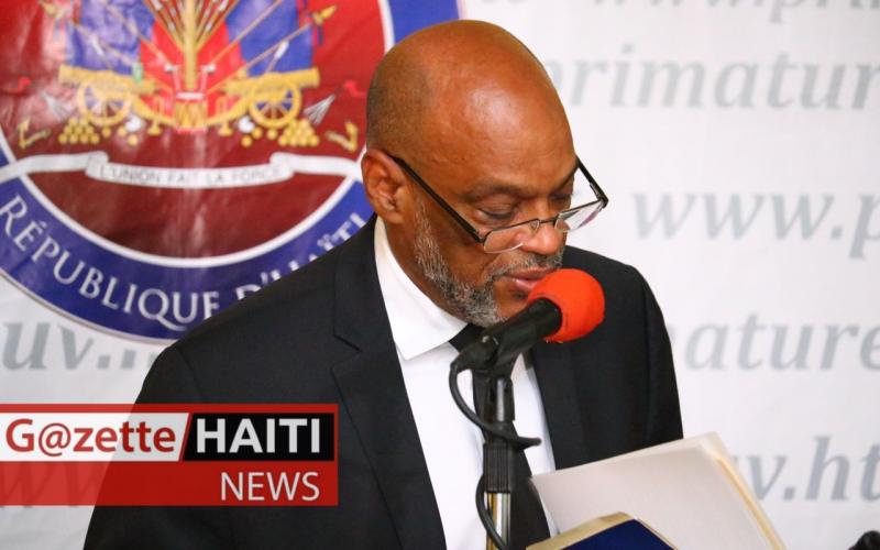 Ariel Henry, premier ministre 