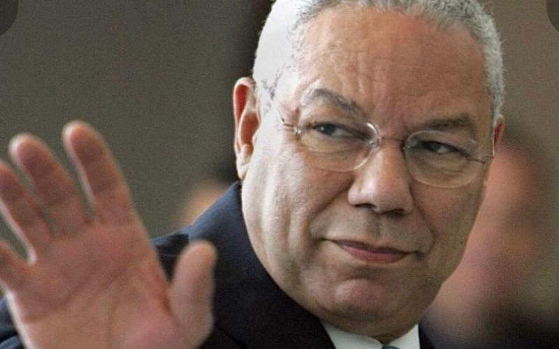 Colin Powell,  ex secrétaire d'Etat américain 