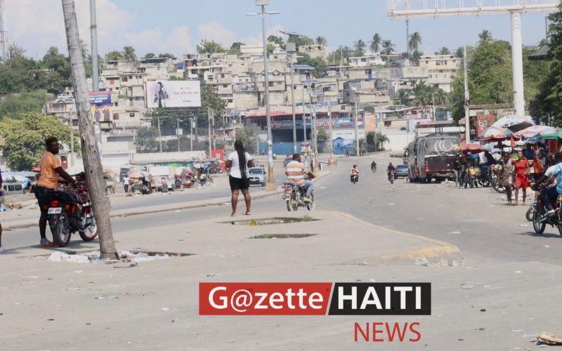 La route de Delmas désertée 