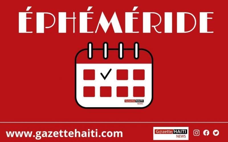 Ephemeride du jour 