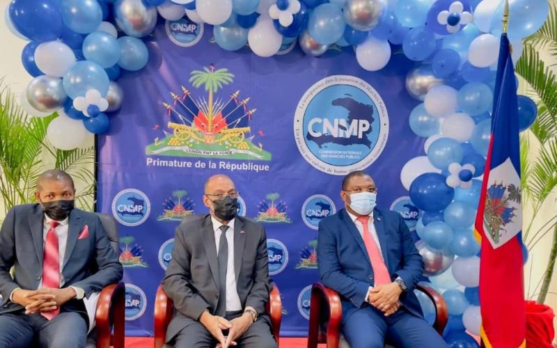Le Pm Ariel Henry à l'anniversaire du CMP 