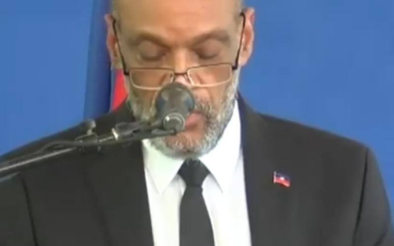 Le Pm Ariel Henry  au MUPANAH 