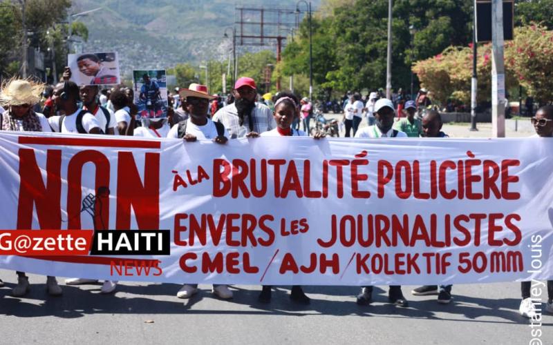 Manifestation pour demander Justice 