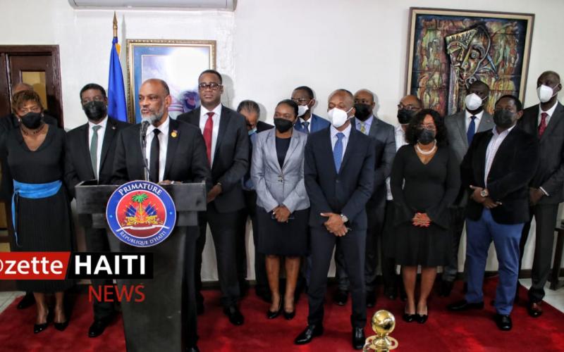 Premier Ministre Ariel Henry et le cabinet ministériel 