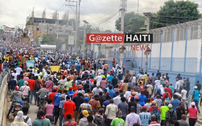 Credit: Dieugo Andre/Une vue de la foule à Delmas 