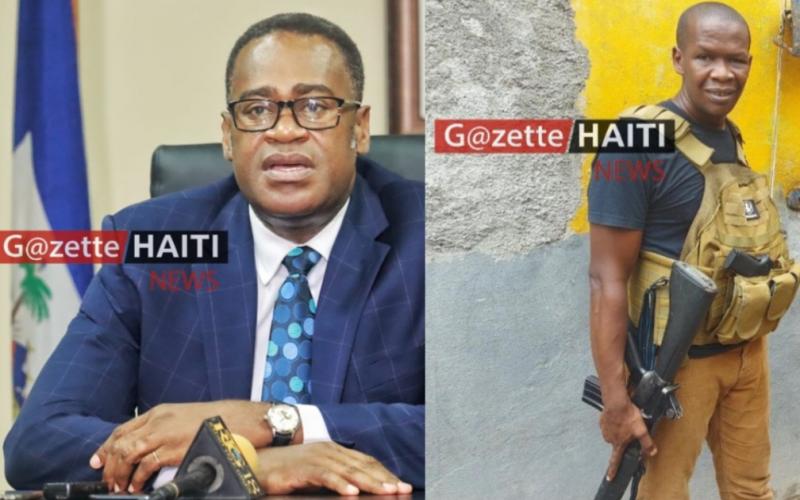 Ministre Bertho Dorcé et Commissaire Muscadin 