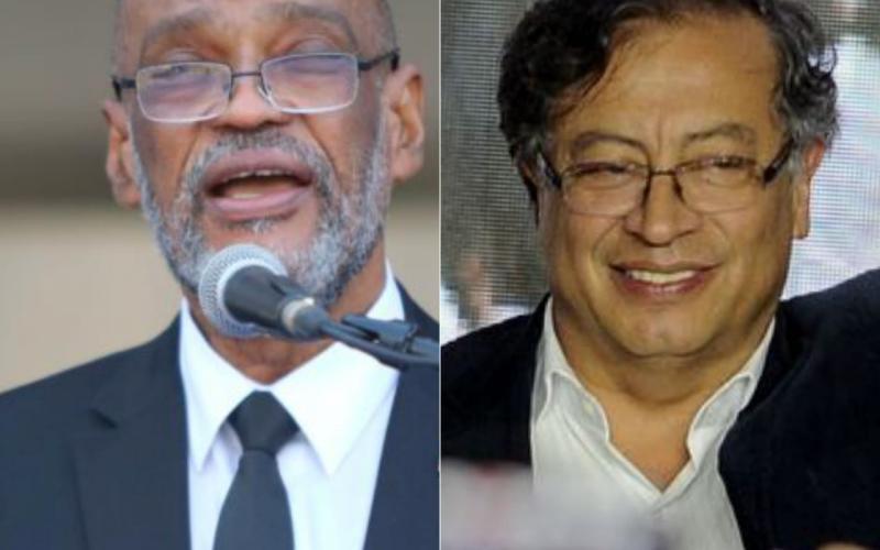 le PM Ariel Henry et Petro Gustavo
