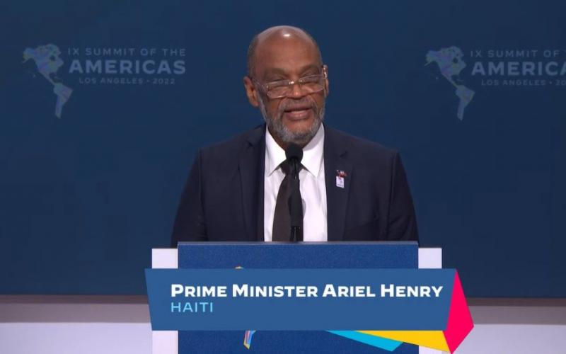 Ariel Henry, Premier Ministre haïtien 