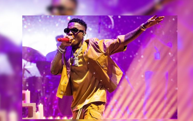 Le chanteur Wizkid, à Los Angeles, en septembre 2021.