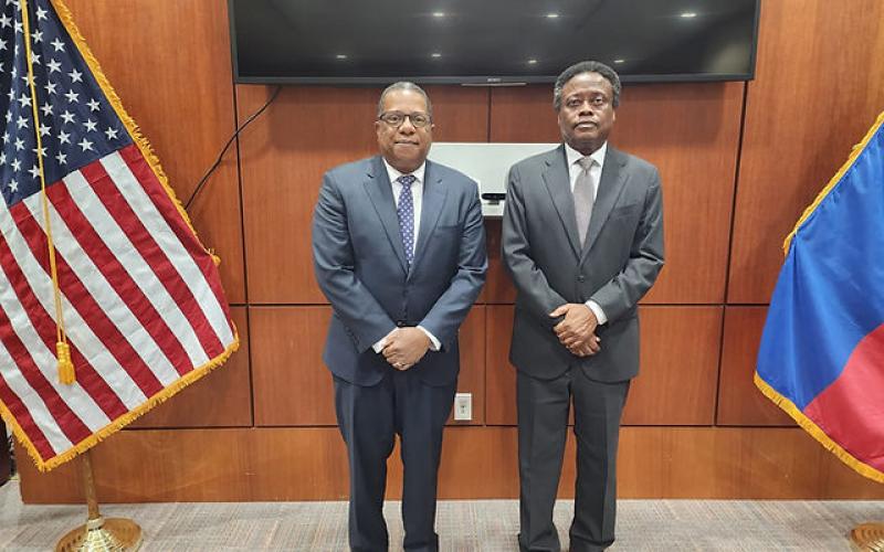 Rencontre entre Brian Nichols et Fritz Jean 