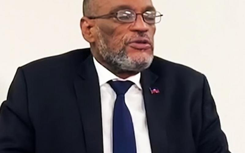 Ariel Henry, premier ministre 