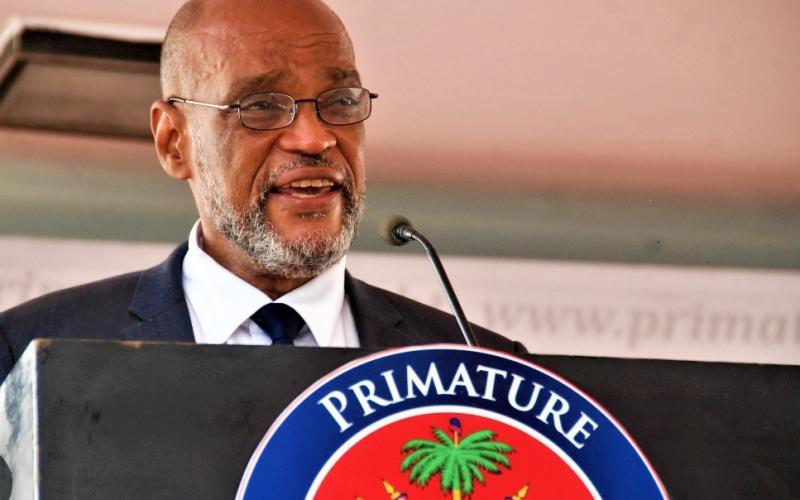 Ariel Henry, premier ministre 