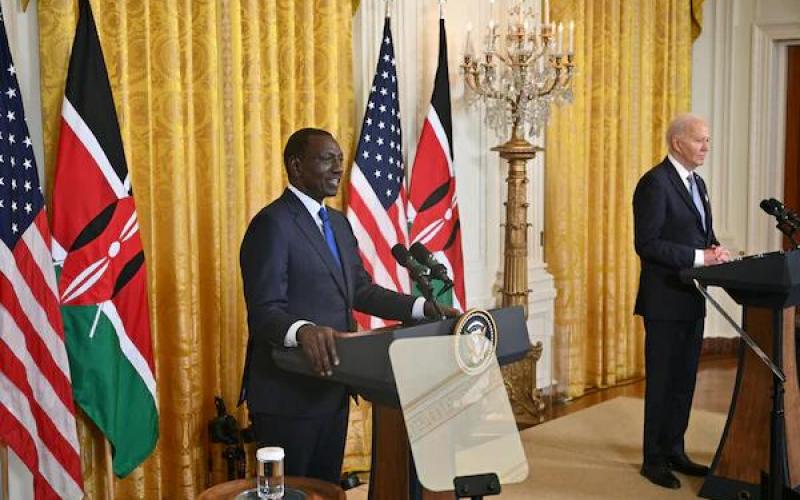 Le président William Ruto