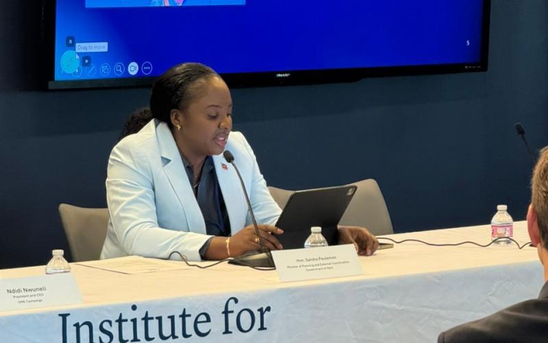 Sandra Paulémon, à Georgetown University 