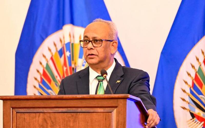 le Secrétaire général de l’OEA, Albert R. Ramdin