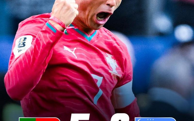 Portugal domine l’Ouzbékistan 5 à 0