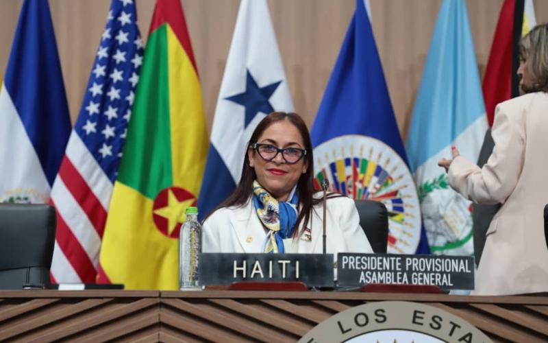Raina Forbin ouvre la 56e Assemblée générale de l’OEA