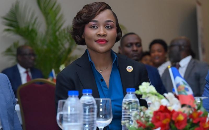 La directrice générale de l’Office national d’assurance-vieillesse (ONA) Lovely François