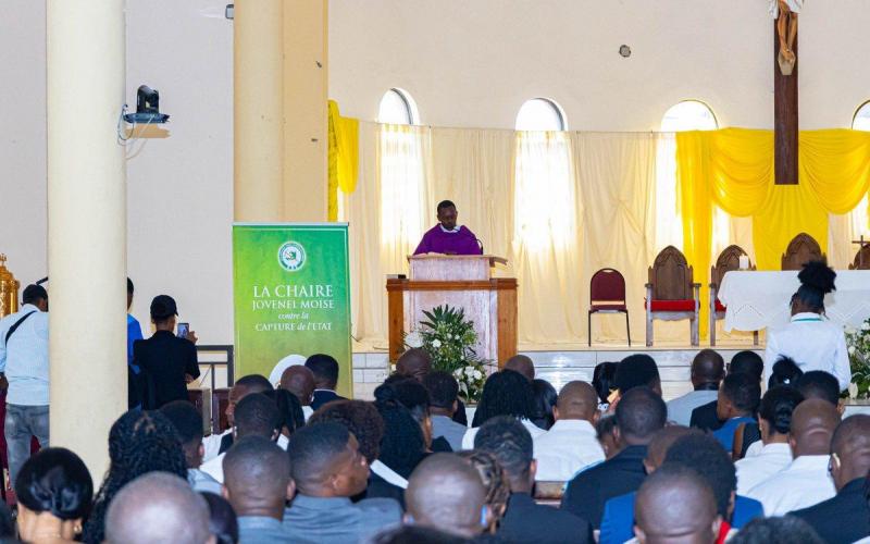 EDE commémore les 5 ans de l’assassinat de Jovenel Moïse lors d’une messe de requiem
