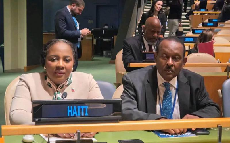 Dre Sandra Paulemon représente Haïti au Segment de haut niveau de l’ECOSOC