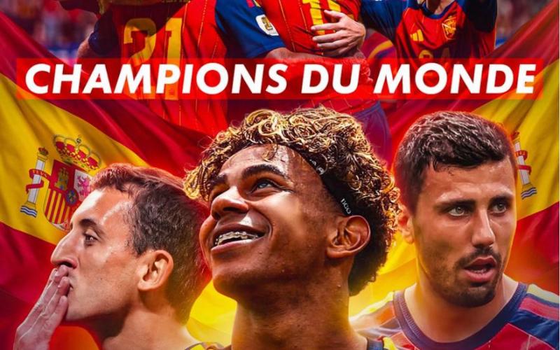 L’Espagne décroche une deuxième étoile et s’offre la Coupe du monde 2026