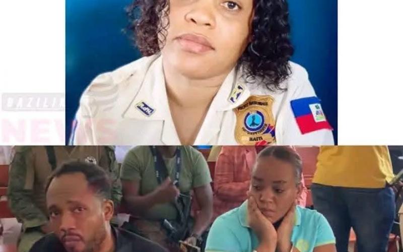 Le policier Jean Andersen Cantave et Nathalie Michel condamnés aux travaux forcés à perpétuité