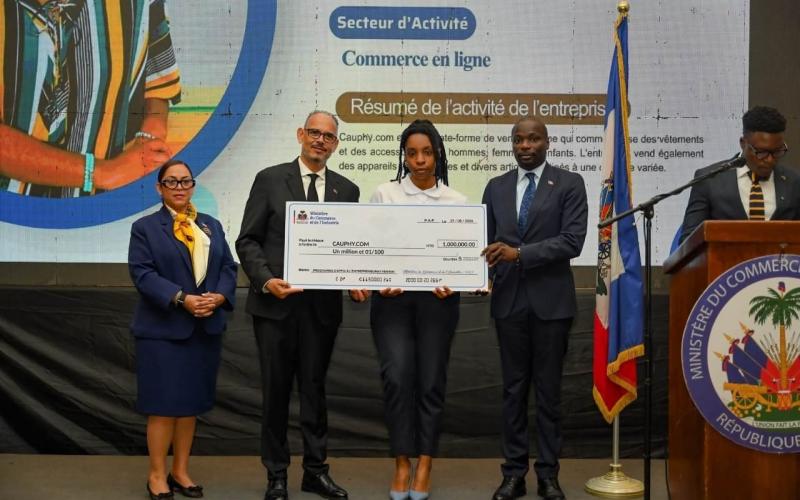 Le gouvernement débloque des financements pour 242 entrepreneurs haïtiens
