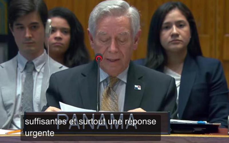 Le représentant permanent du Panama auprès des Nations Unies, Eloy Alfaro de Alba