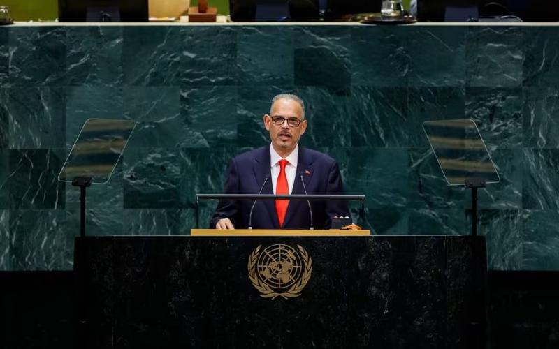 Alix Didier Fils-Aimé, premier ministre à l'ONU