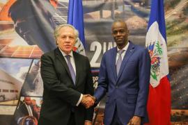 Sec Gen OEA et President Jovenel Moise 