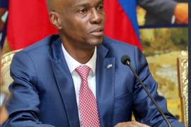 Jovenel Moise, prés d'Haiti 