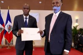 Jovenel Moise et Boniface Alexandre 