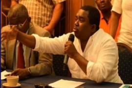 Andre Michel Porte-parole Secteur démocratique 