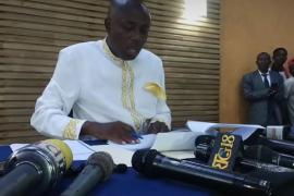 Jean Charles Moïse, leader du parti PPD