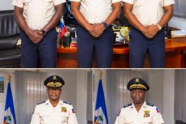 Fernel Saintil et Luckner Dumond investissent leurs nouvelles fonctions au sein de la PNH