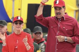 Nicolas Maduro et son épouse Cilia Flores
