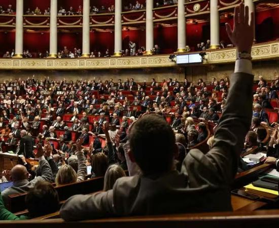 L’Assemblée nationale approuve à l’unanimité l’abrogation du «Code noir» THOMAS SAMSON / AFP