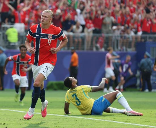 Haaland élimine le Brésil et propulse la Norvège en 1/4 de finale du Mondial