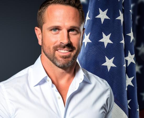 Austin Holmes, amb des USA en Haïti 