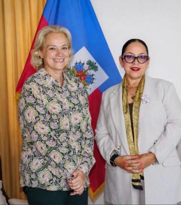 Raina Forbin renforce le dialogue avec l’Union européenne